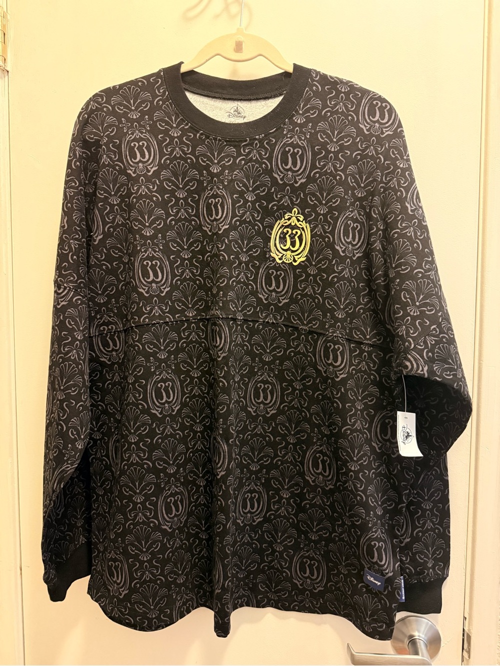 Club 33 Disneyland Haunted Mansion print spirit jersey